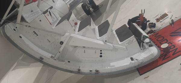  Front edge of passenger door showing access panels