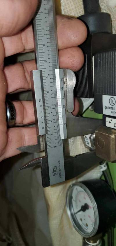 Measures .610 inches